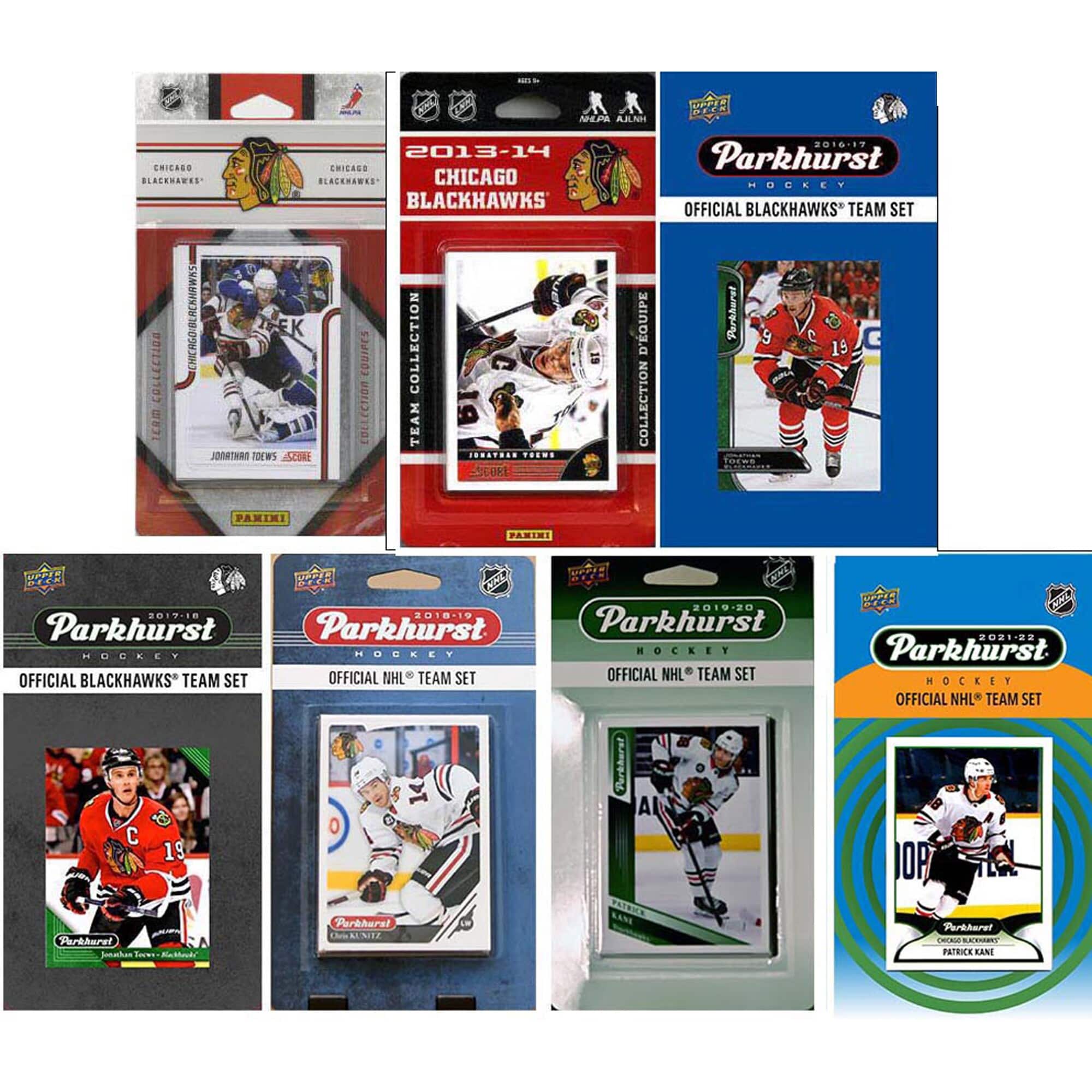 C&I Collectibles - Chicago Blackhawks Team Multi-Season Trading Card Set - Multicolor price history on PriceWatchPro