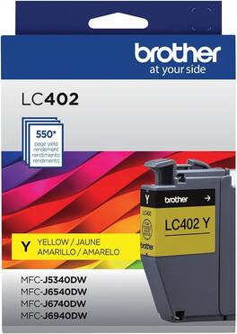 Brother - LC402Y Standard Yield Yellow Ink Cartridge