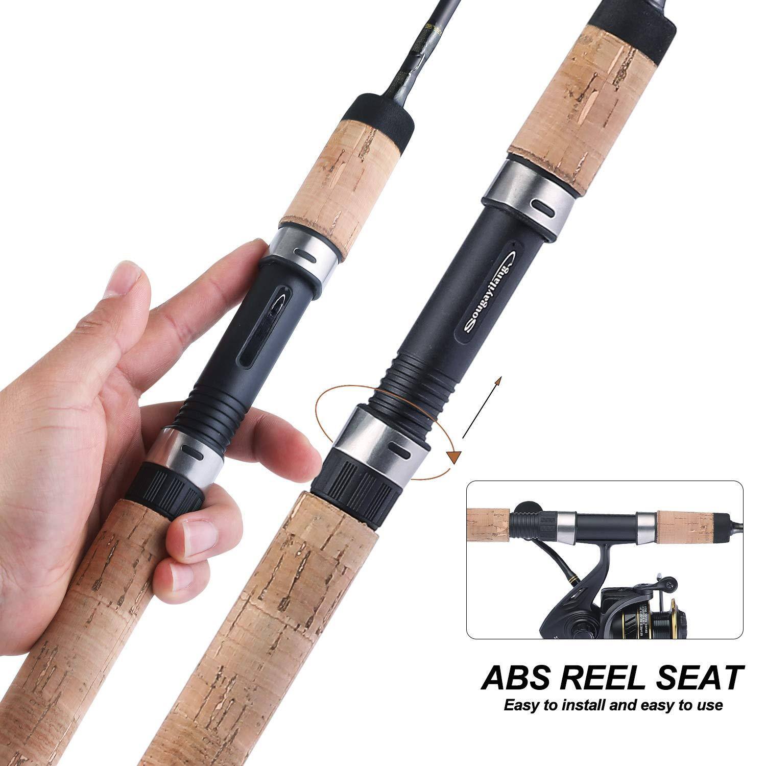 ABS REEL SEAT  
Easy to install and easy to use