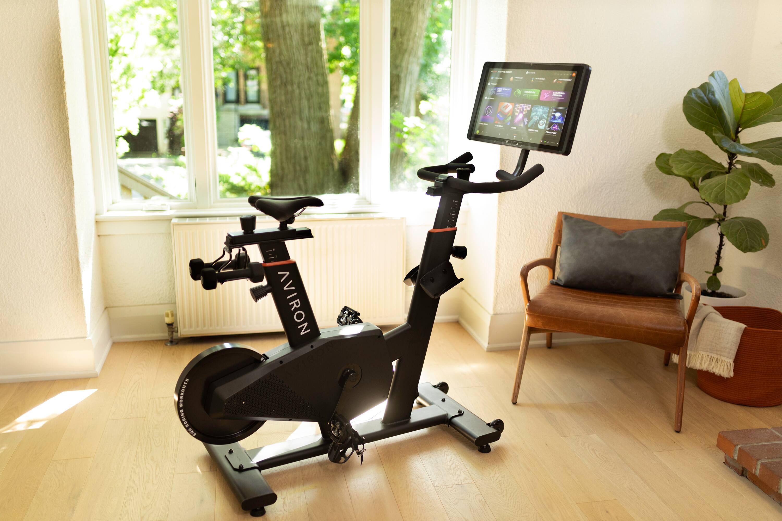 "BORING WORKOUTS? AVIRON"