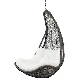 Outdoor Escape - Outdoor Patio Swing Chair Without Stand For Comfort And Relaxation - Gray
