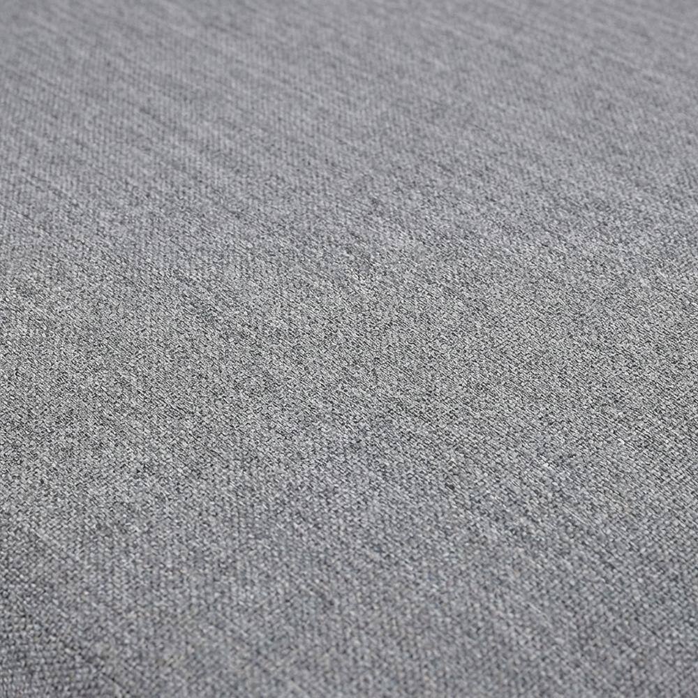 Alt View 1. Outdoor Escape - Aluminum Corner Sofa For Outdoor Patio With Backrest And Cushions - Gray.