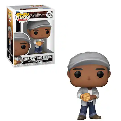a Funko POP! SHAWSHANK 1736 REDEMPTION A MOVIES ELLIS "RED" BOYD REDDING" FIGURINE EN VINYLE FIGURE VINYL DE VINIL FIGURA MLIONO V APRA DSTOUPFEMEN A ADVERTENCA - . - e A ATTENTION a -o NOS - nn_ks - A OVEA 30X0 - - - 1 - - -