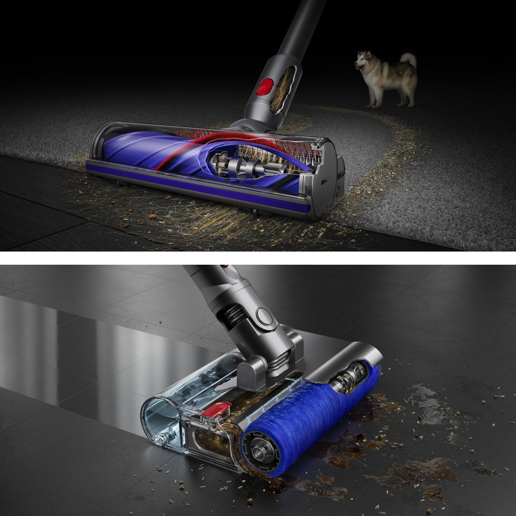 Dyson V9 Submarine Extra Dry Cordless Wet and Dry Stick Vacuum