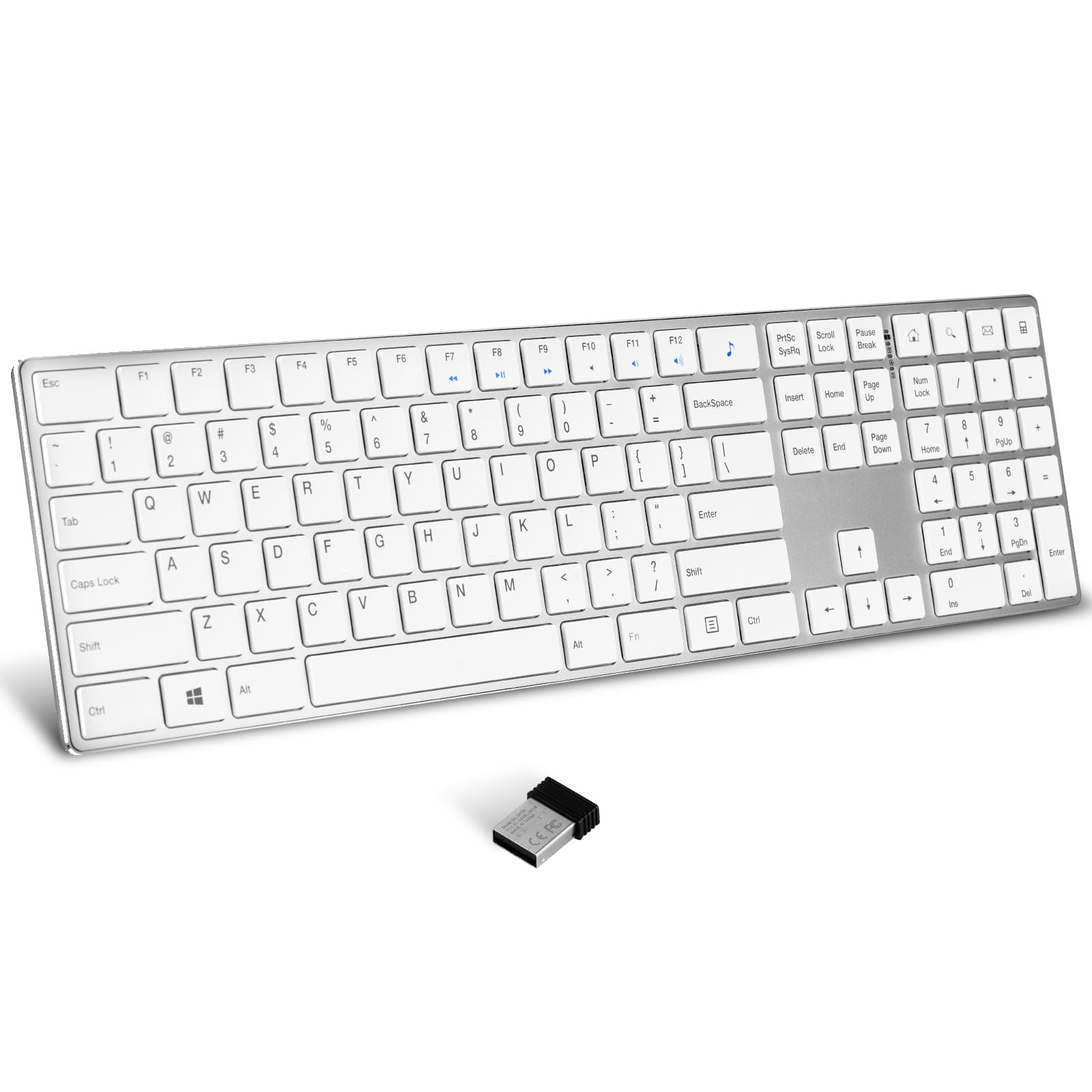 Wireless Keyboard-Silver