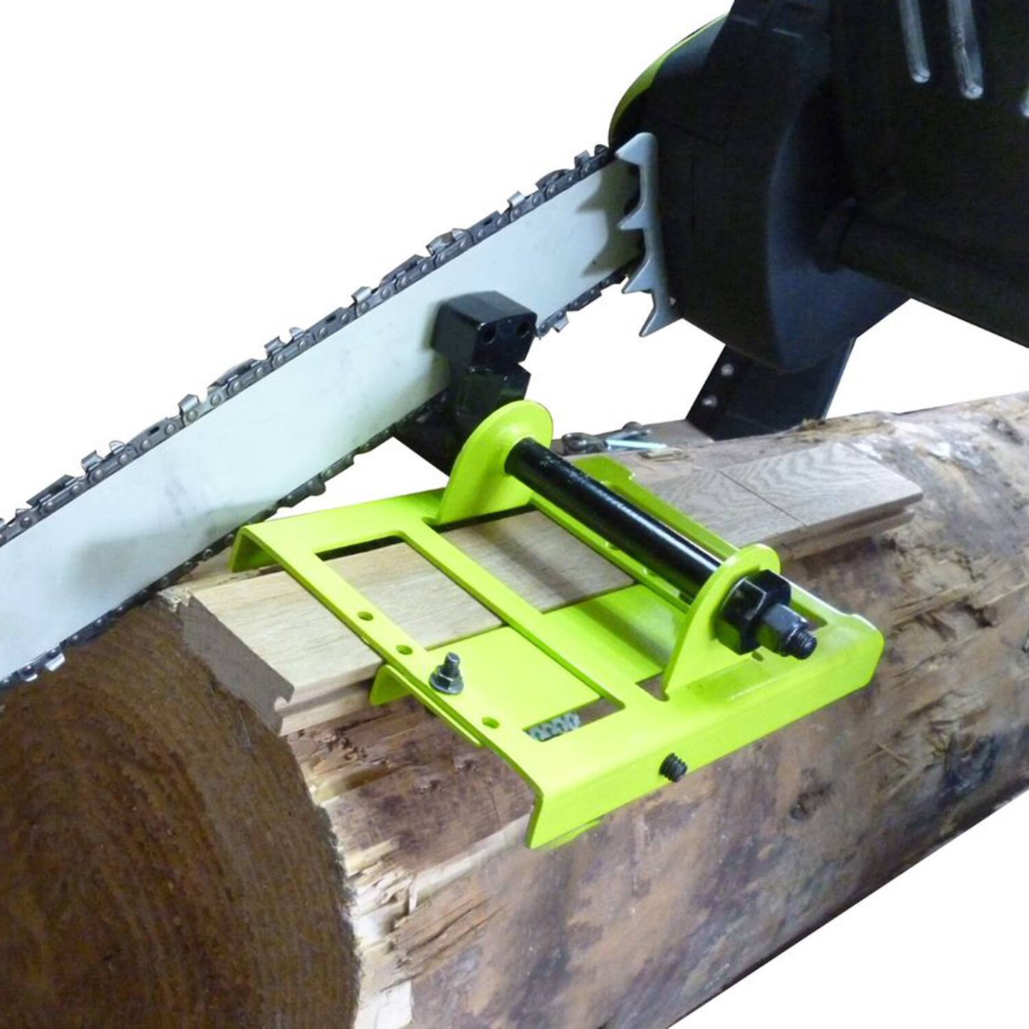 Alt View 5. Timber Tuff - Timber Tuff TMW-56 Steel Lumber Cutting Guide Portable Sawmill Tool for Chainsaw - Green.