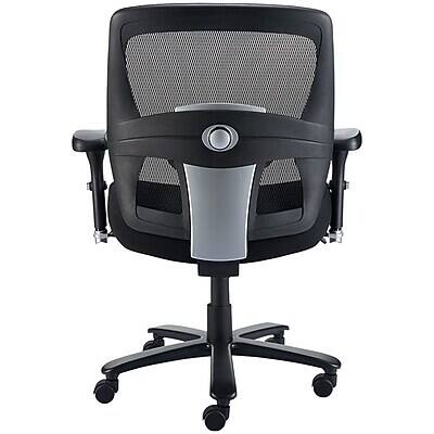 Alt View 3. Staples - Staples Driscott Ergonomic Fabric Managers Big & Tall Chair, 400 lb. Capacity, Black (28354) - Black.