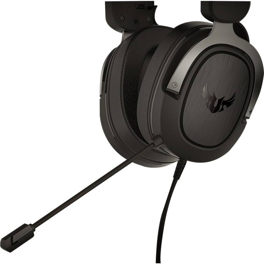 Alt View 1. ASUS - TUF Gaming H3 Gaming Headset - Stereo - Mini-phone (3.5mm) - Wired - 32 Ohm - 20 Hz to 20 kHz - Over-the-head - Binaural - Unknown.