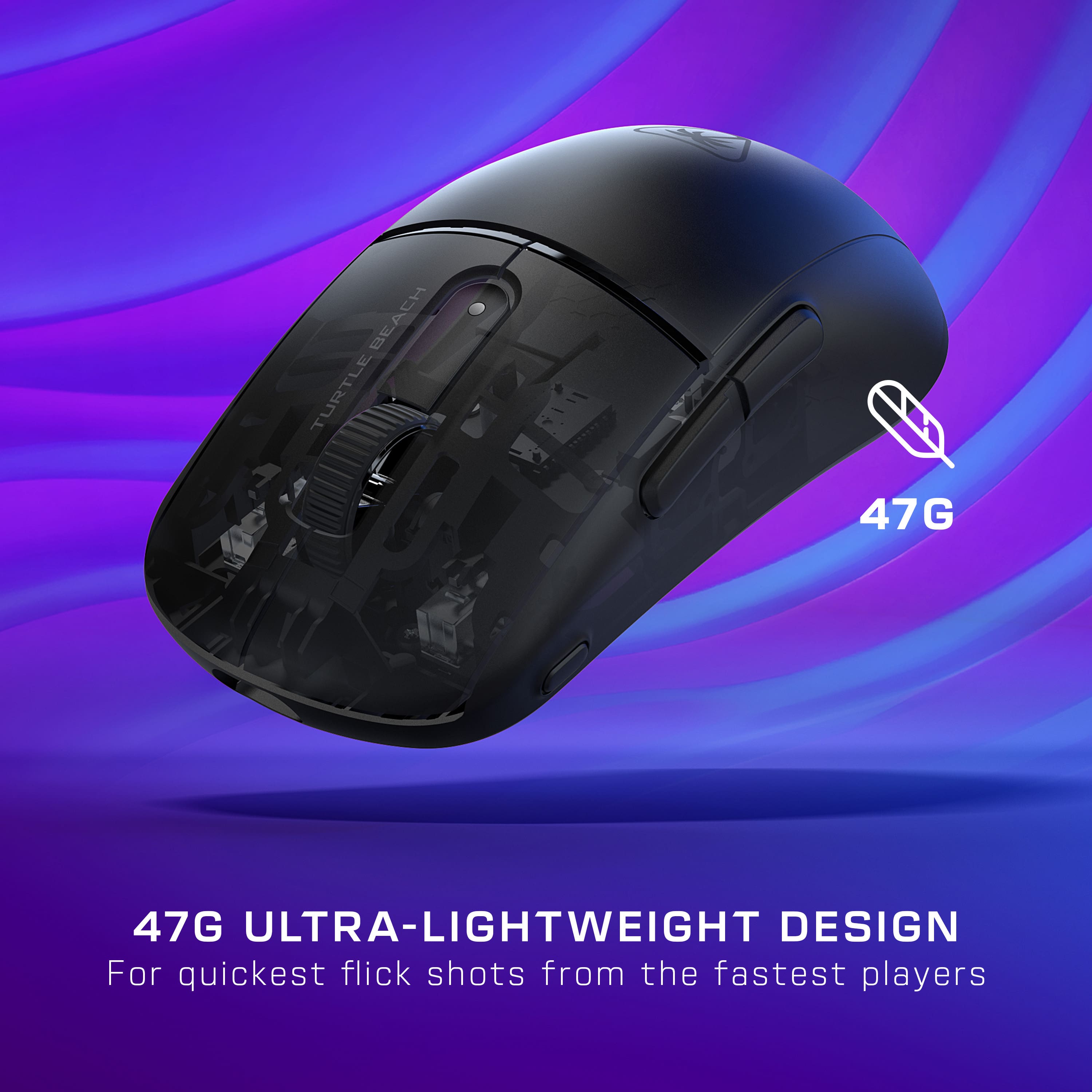 Turtle Beach – Burst II Air Ultra Lightweight Wireless Symmetrical Gaming Mouse with Bluetooth & 120-hour battery – Black Sansujyuku sansujyuku.com