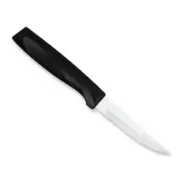 Rada - Cutlery 3.25-Inch Heavy Duty Paring Knife Anthem Wave Handle - Black