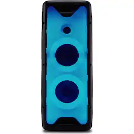 Gemini - GLS550 24 inch Portable Bluetooth LED Light Show Party System - Black