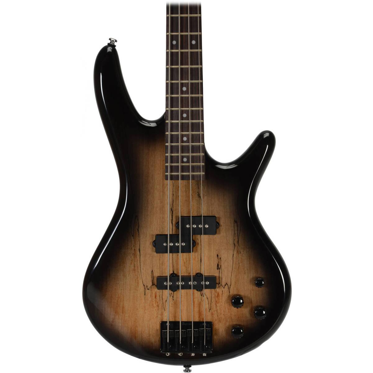 Alt View 3. Ibanez - Ibanez GIO Series GSR200SM Electric Basses, Rosewood Fretboard, Natural Gray Burst.