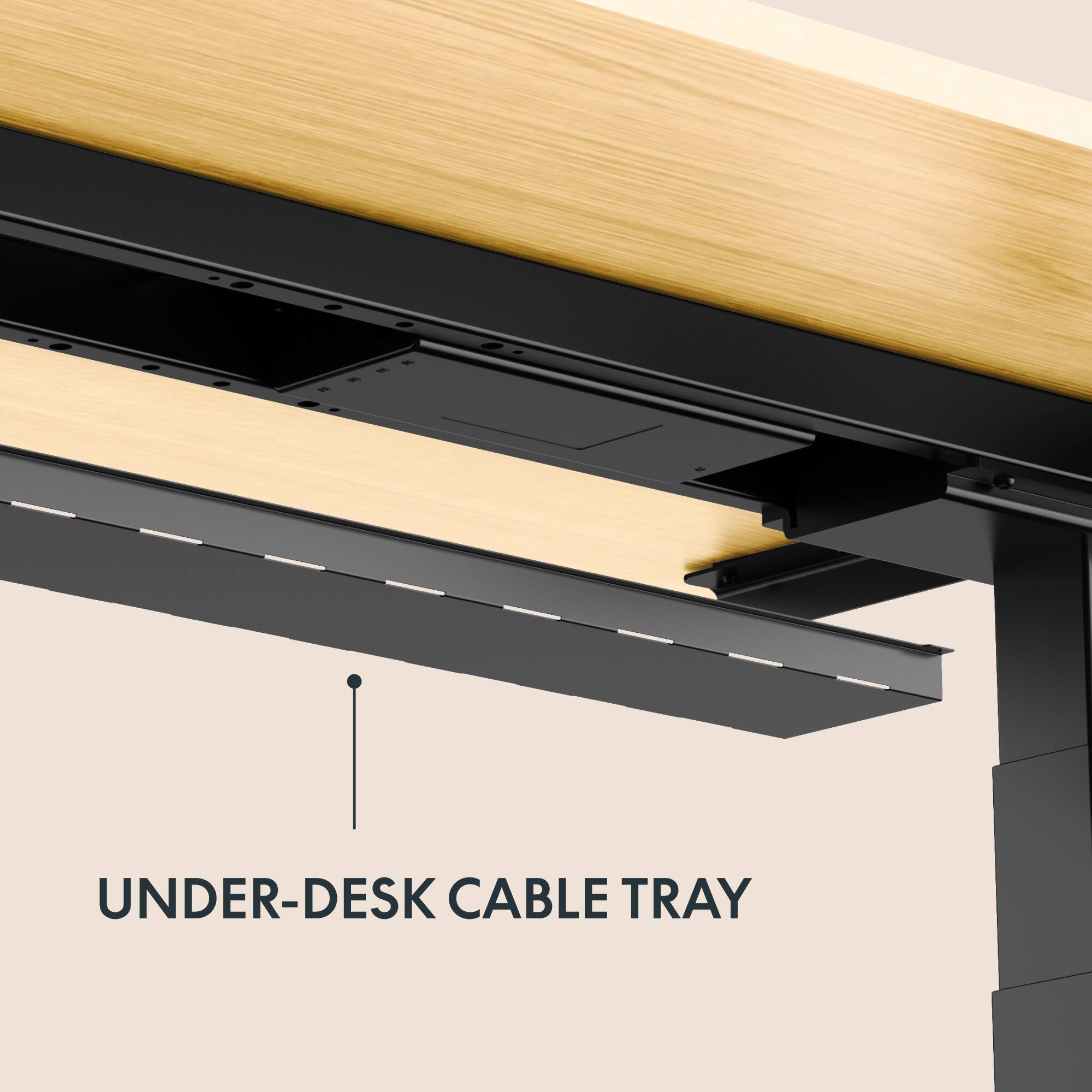 UNDER-DESK CABLE TRAY