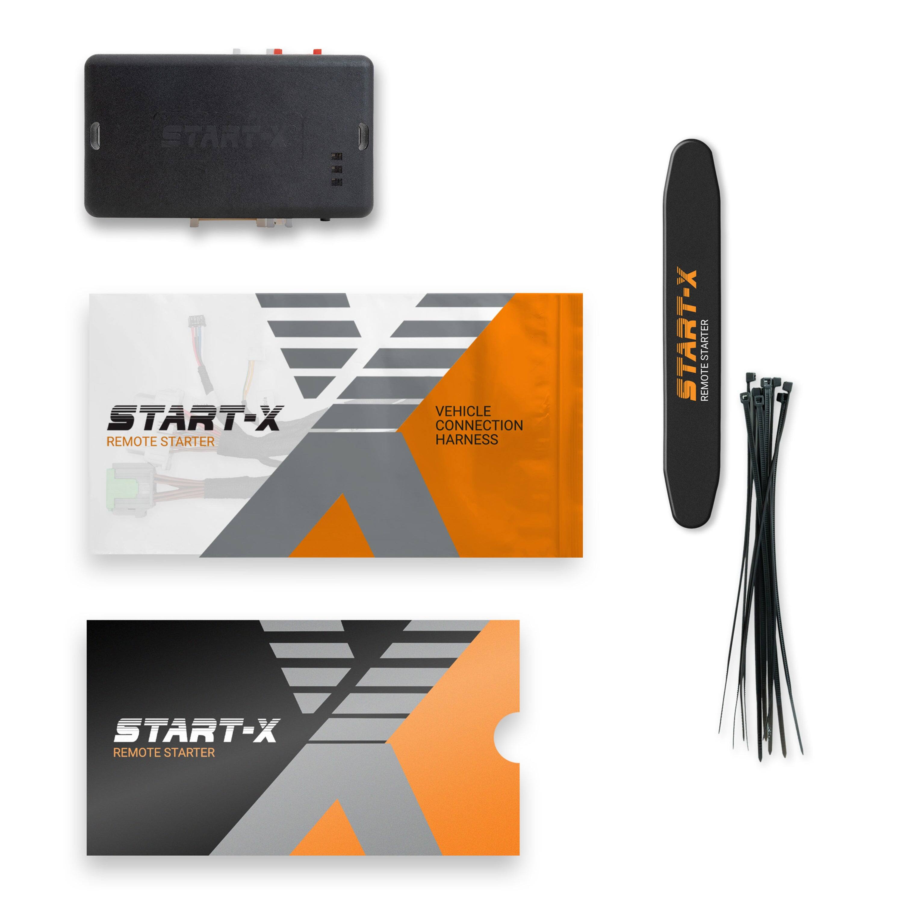 START-X REMOTE STARTER  
VEHICLE CONNECTION HARNESS  
START-X REMOTE STARTER