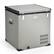 Front. Costway - 68 Quart Car Refrigerator 12V Portable Car Freezer Fridge w/DC & AC Adapter - Gray.