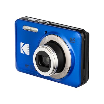 Kodak Pixpro FZ55 Digital Camera in Blue (FZ55BL) Bundle with Kodak Pixpro FZ55 Digital Camera in Blue (FZ55BL) Bundle with
