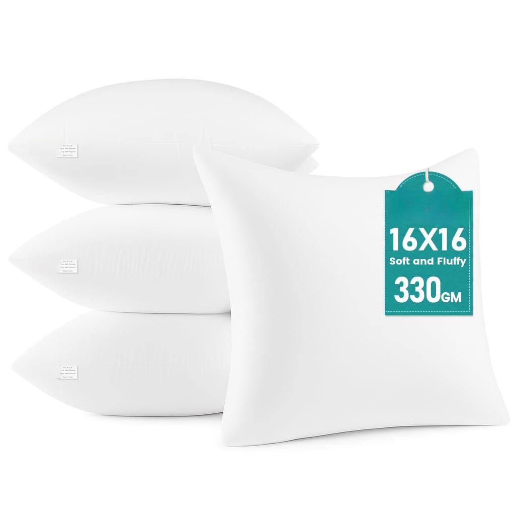 16x16 Inch (Pack of 4) 4