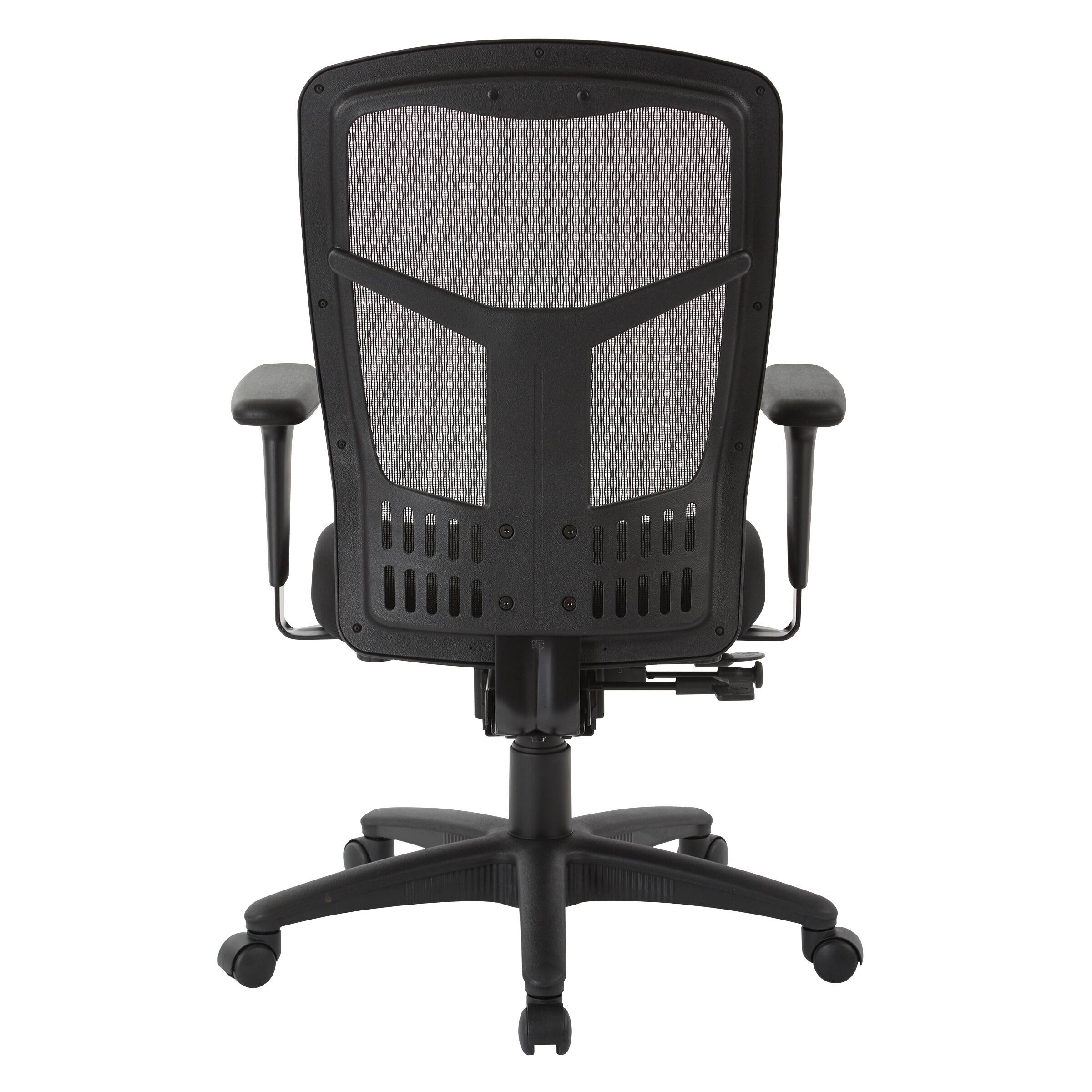 Alt View 11. Office Star Products - ProGrid Mesh Manager's Chair - Black.