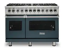 Viking - 5-Series Dual Fuel Self-Clean 48"W Sealed Burner Range - Squall