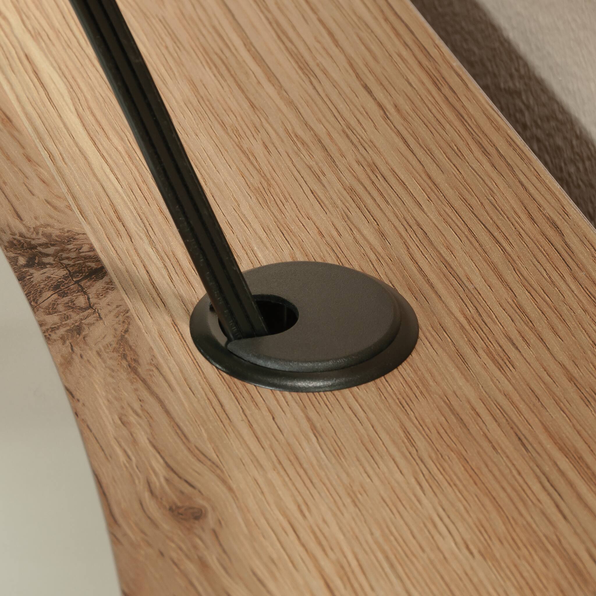 Alt View 2. TinyHomie - Computer Desk Brown finish - Brown.