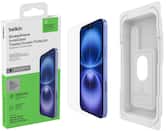 Belkin - ScreenForce InvisiGlass Screen Protector for iPhone 16 Plus, iPhone 15 Plus, & 14 Pro Max w/ Easy Align Tray - Clear