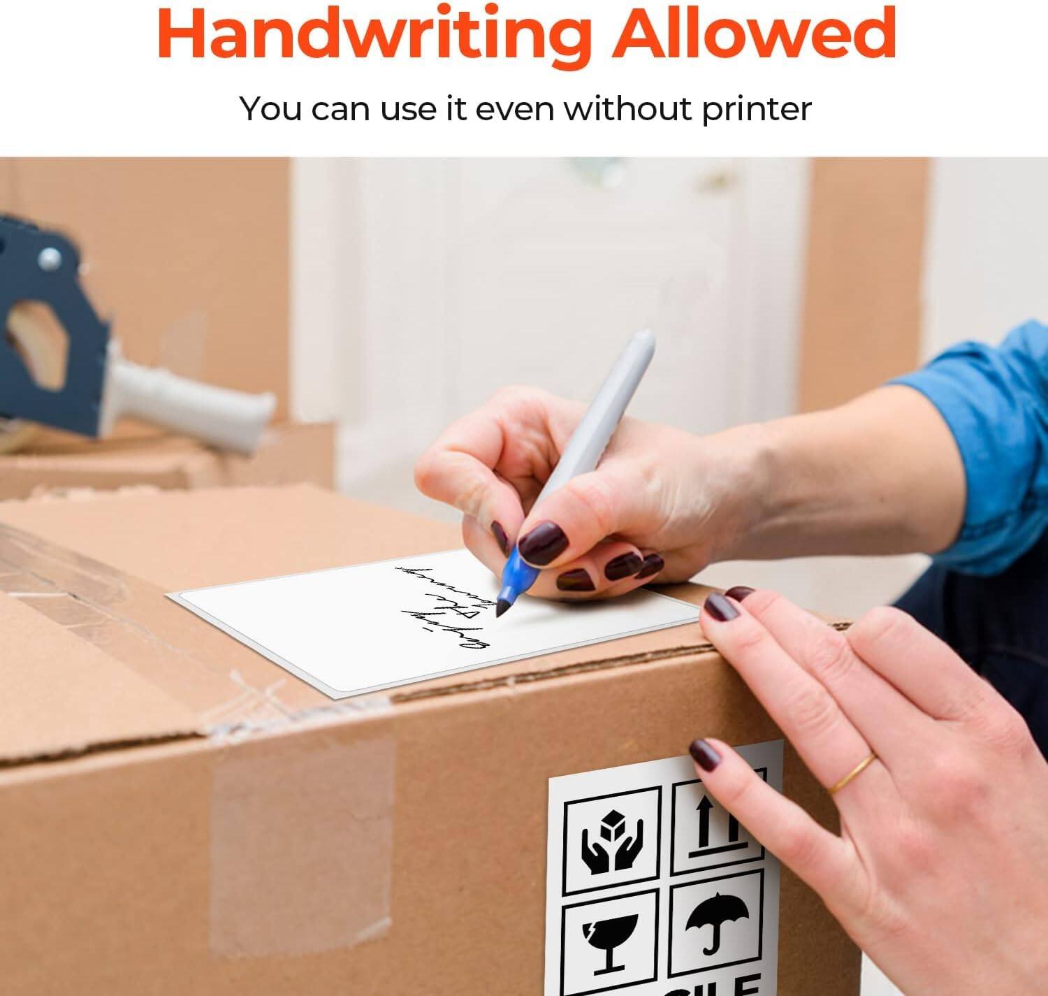 Handwriting Allowed
You can use it even without printer