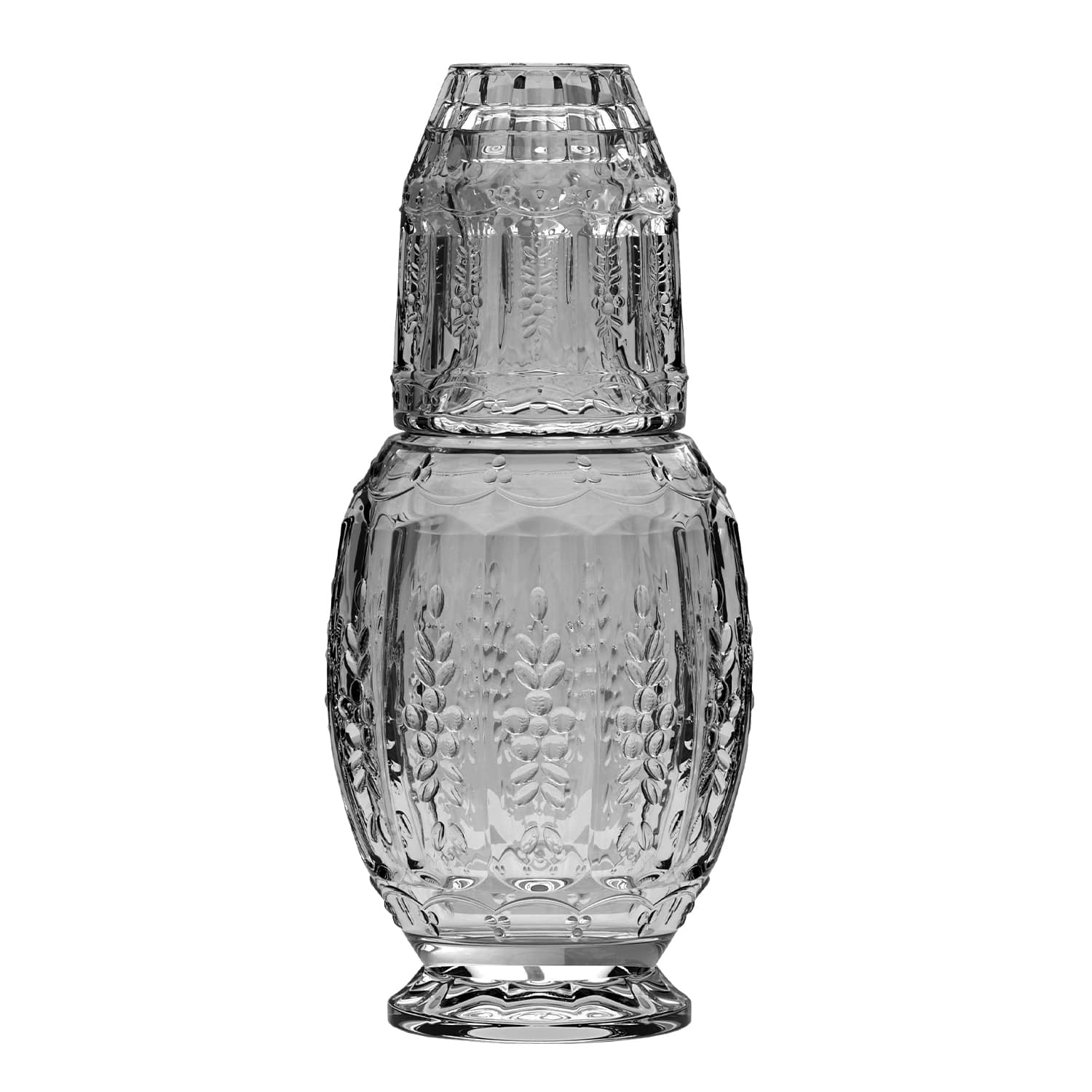 Jay Import - Vintage Light 2 Pc Carafe Set - Gray