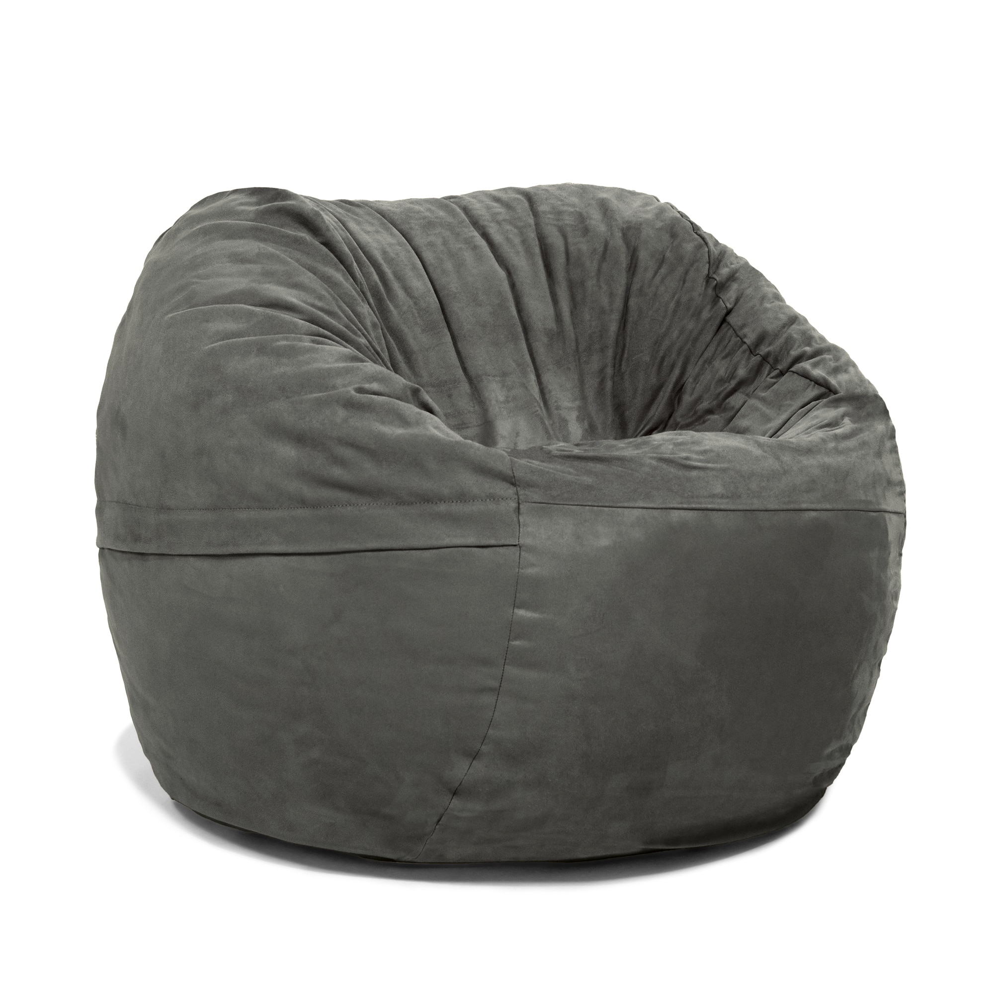 Jaxx - Saxx 3 Foot Bean Bag Chair with Removable Cover - Charcoal