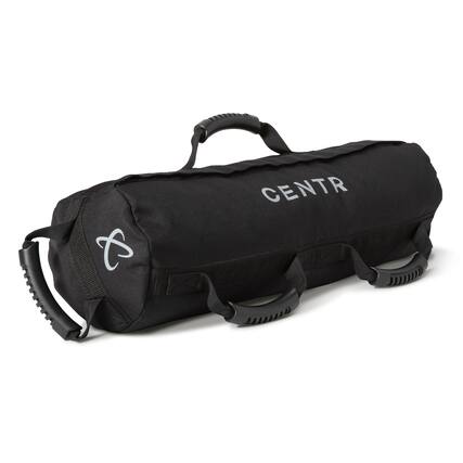 Front. Centr - Large Sand Bag (inserts included) - Black.