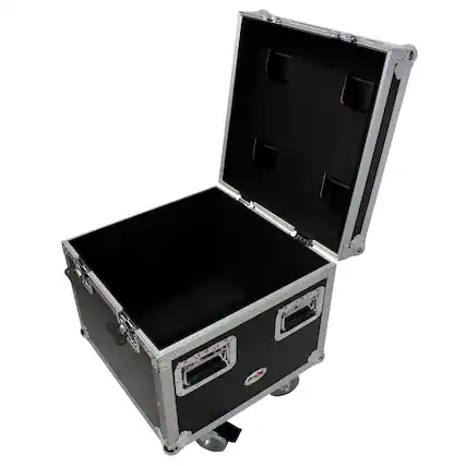 Front. ProX - ProX XS-UTL9W Heavy Duty Utility Flight Case with Casters.
