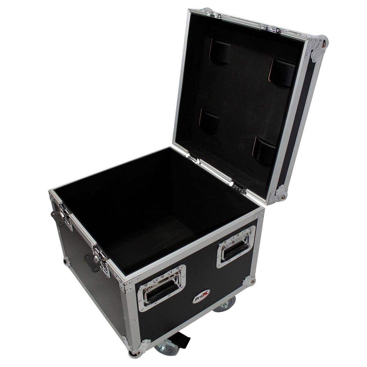Front. ProX - ProX XS-UTL9W Heavy Duty Utility Flight Case with Casters.
