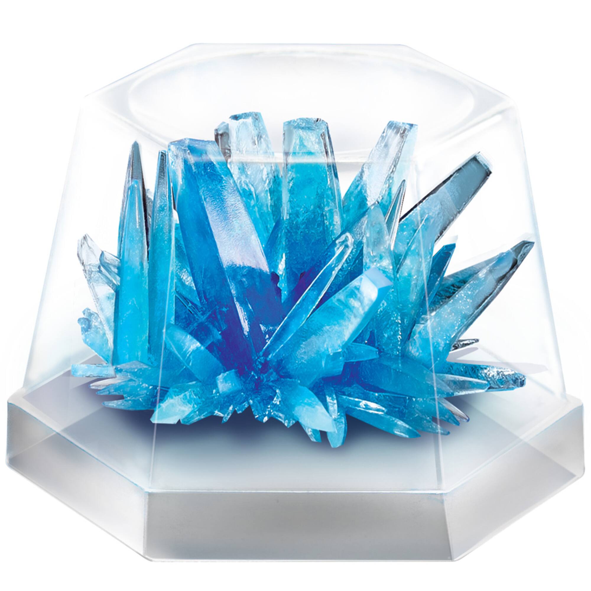 Alt View 2. 4M - Crystal Science Kit - Grow 3 Unique Shaped Crystals, DIY STEM Craft, Mix Compounds and Observe Growth - Multicolor.