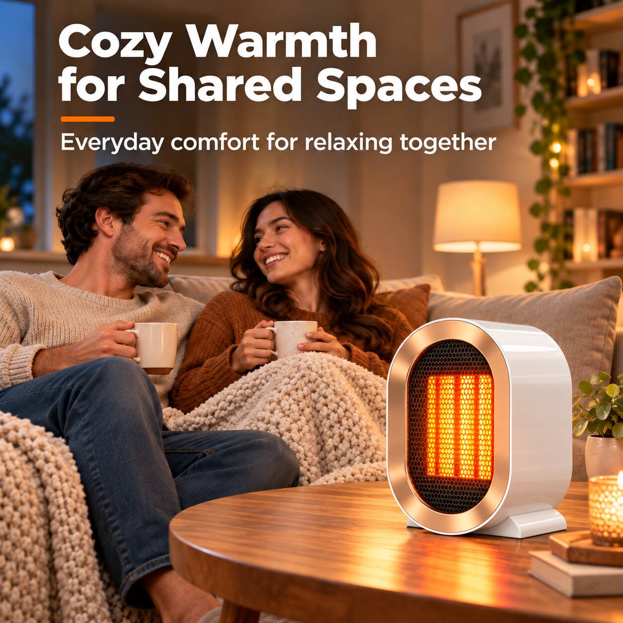 Cozy Warmth for Shared Spaces  
Everyday comfort for relaxing together