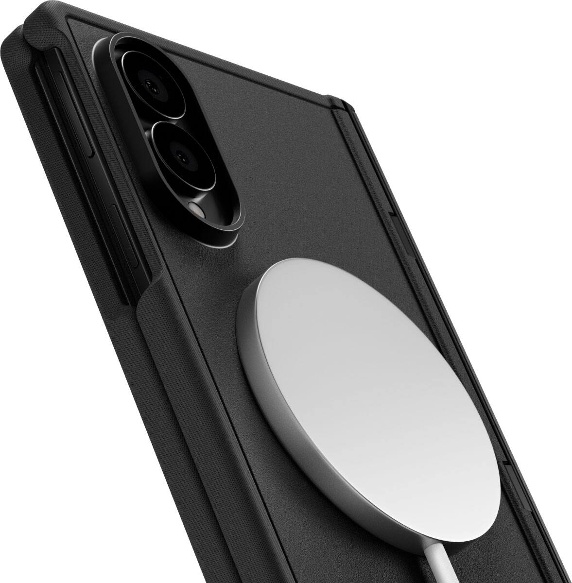 Alt View 1. dbrand - Grip Case with Magnets for Galaxy Z Fold8 - Black.