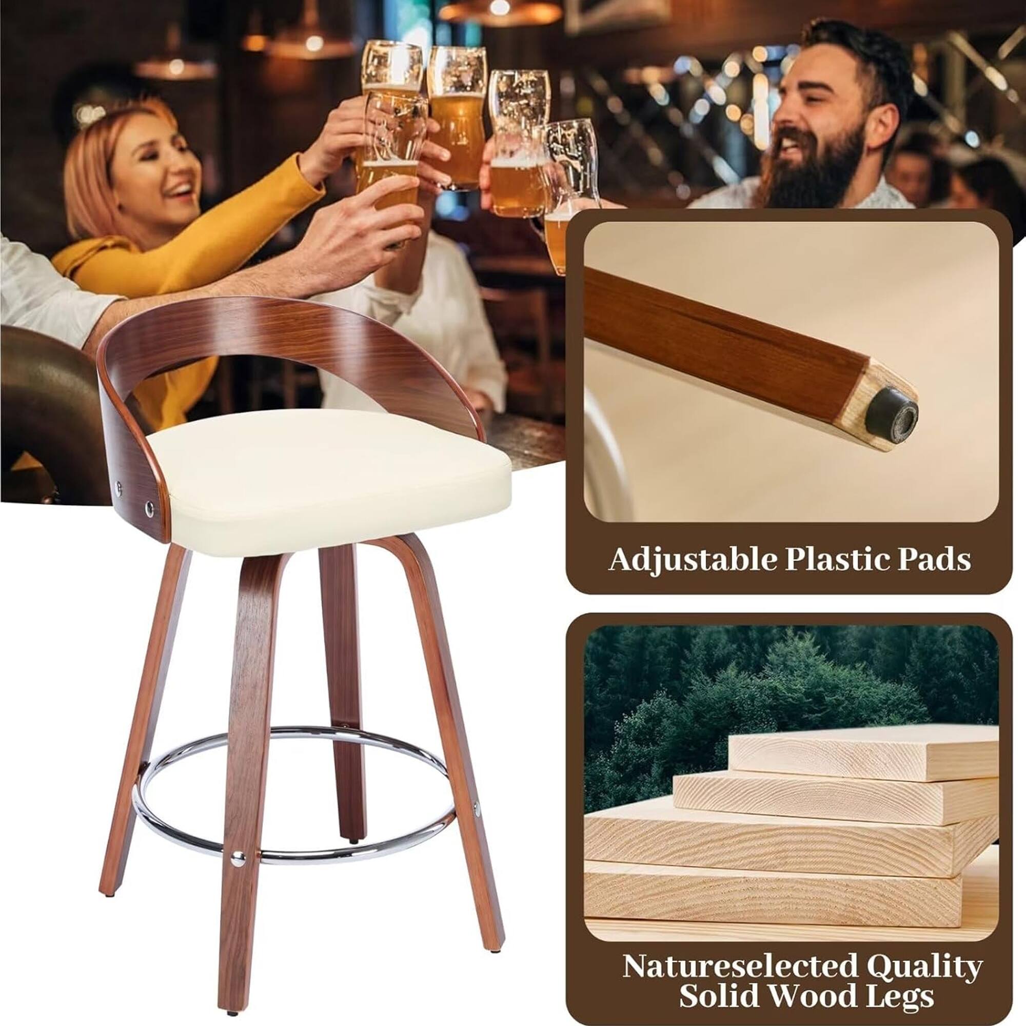 Adjustable Plastic Pads

Natureselected Quality Solid Wood Legs