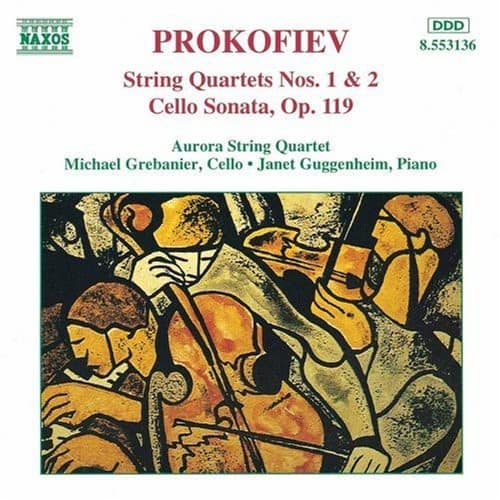 Aurora String Quartet - Strin Quartets 1 & 2 / Cello Sonata   - COMPACT DISCS [CD] price history on PriceWatchPro