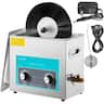 VEVOR - Ultrasonic Vinyl Record Cleaner, 6L 40kHz Vinyl Ultrasonic Cleaning Machine, Knob Control Record Ultrasonic Cleaner
