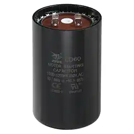 Unique Bargains - CD60 Capacitor 1000-1200 Mfd, 250 VAC Run Motor Start Capacitor for Fan/Well Pump
