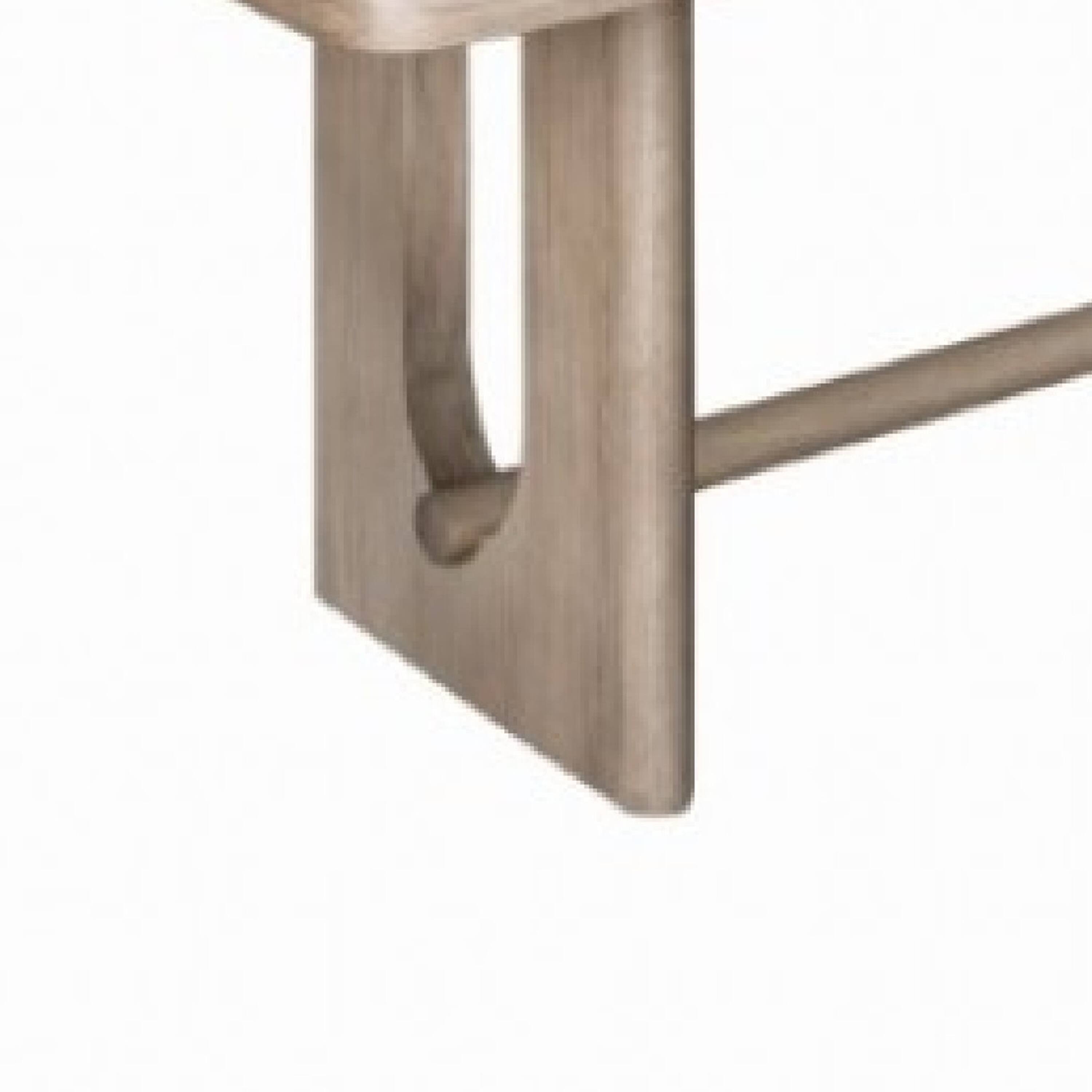 Alt View 2. Manhattan Lane - Zoko Dining Table, Pedestal Base, Classic White Wash Wood 83 Inch - White Wash Oak.