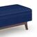 Alt View 14. Simpli Home - Owen Small Rectangular Storage Ottoman - Blue.