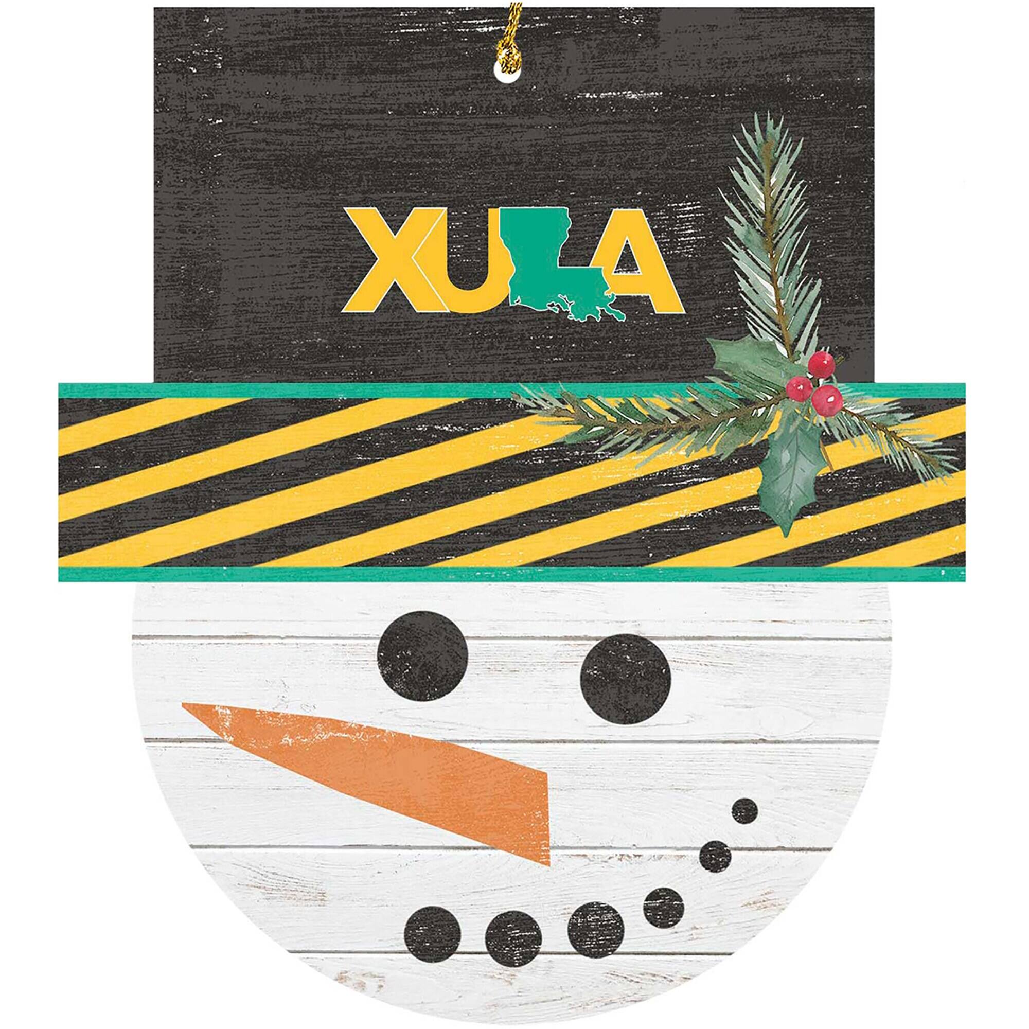 Alt View 3. Jardine - Xavier University of Louisiana Gold Rush Ornament Bundle - White.