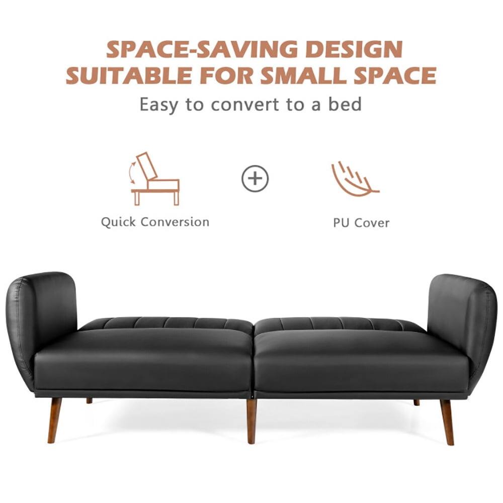 SPACE-SAVING DESIGN SUITABLE FOR SMALL SPACE  
Easy to convert to a bed  
Quick Conversion  
PU Cover