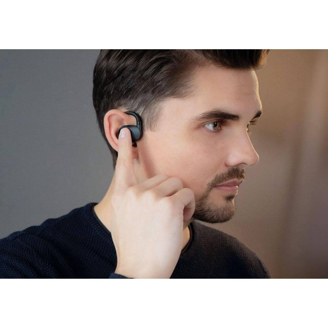 Alt View 1. Beyerdynamic - beyerdynamic Verio 200 Open True Wireless Earphones (Cream) - Cream.