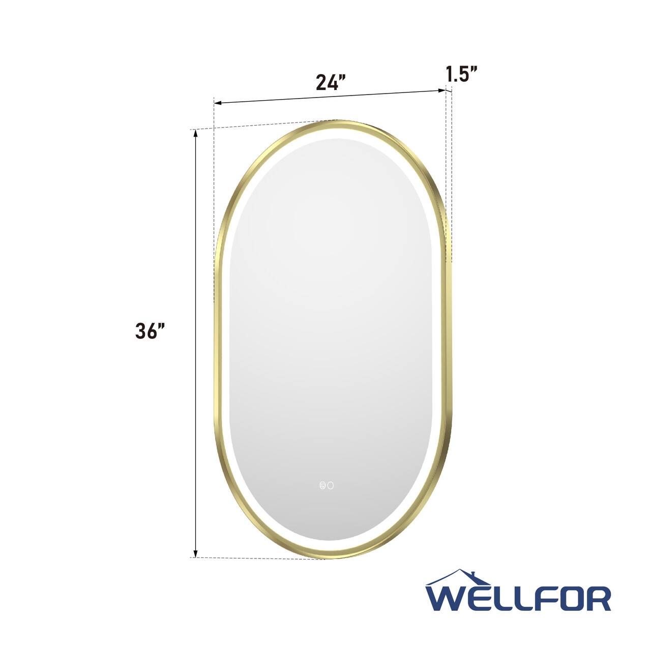 24" 1.5" 36" 0O WELLFOR