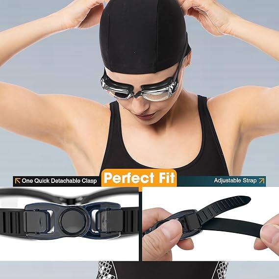 One Quick Detachable Clasp  
Perfect Fit  
Adjustable Strap