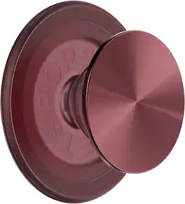 PopSockets - MagSafe PopGrip Universal Magnetic Grip & Stand with Adapter Ring for Cell Phones - Radial Oxblood
