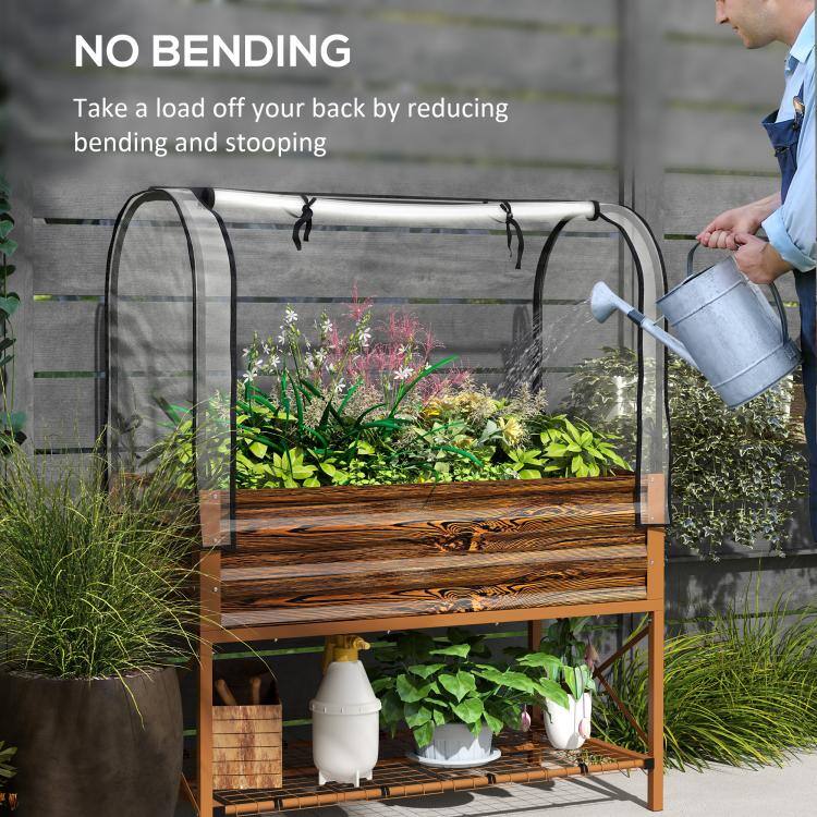 NO BENDING  
Take a load off your back by reducing bending and stooping