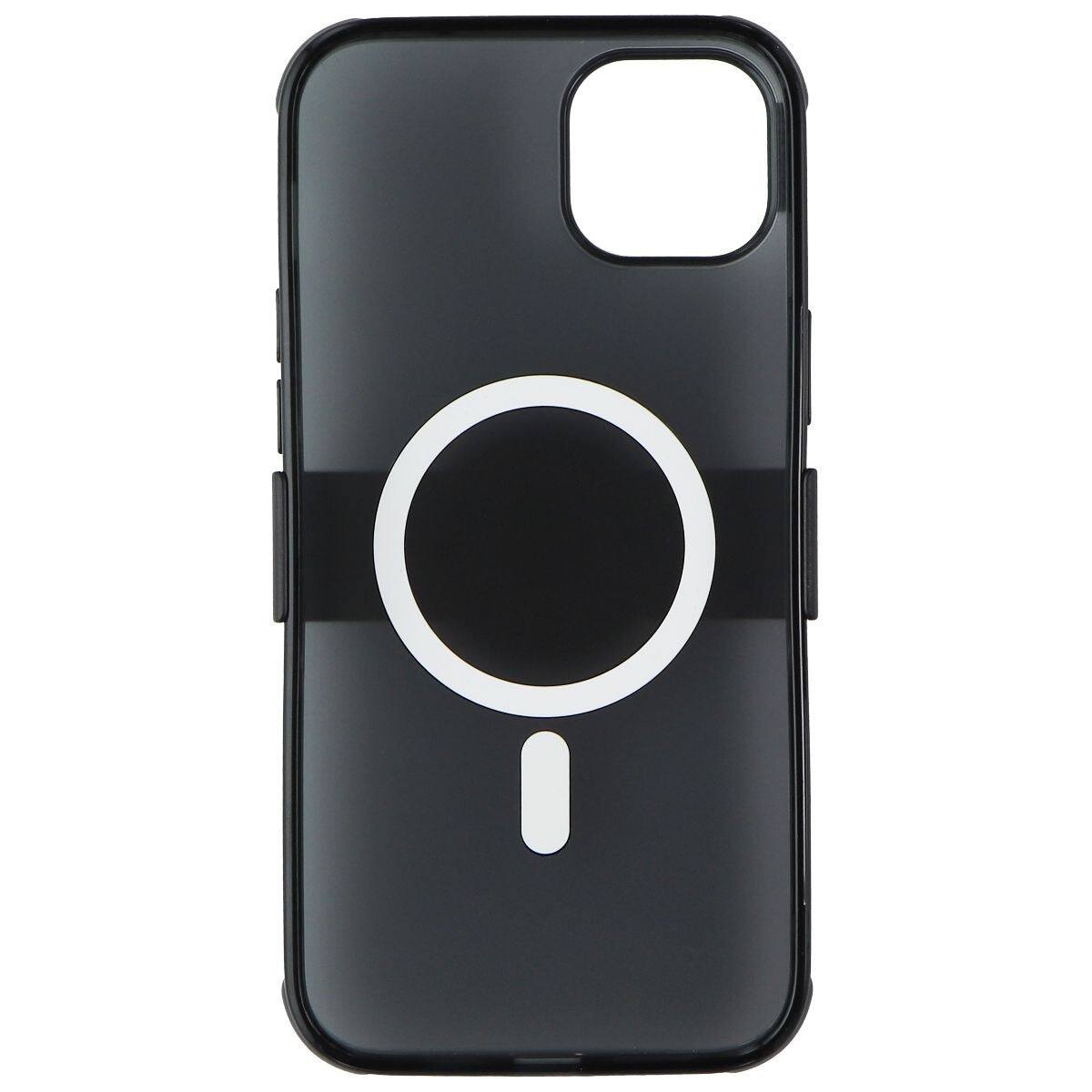 Alt View 1. PopSockets - PopSockets Phone Grip and Slide Case for MagSafe for iPhone 14 Plus - Black - Black.
