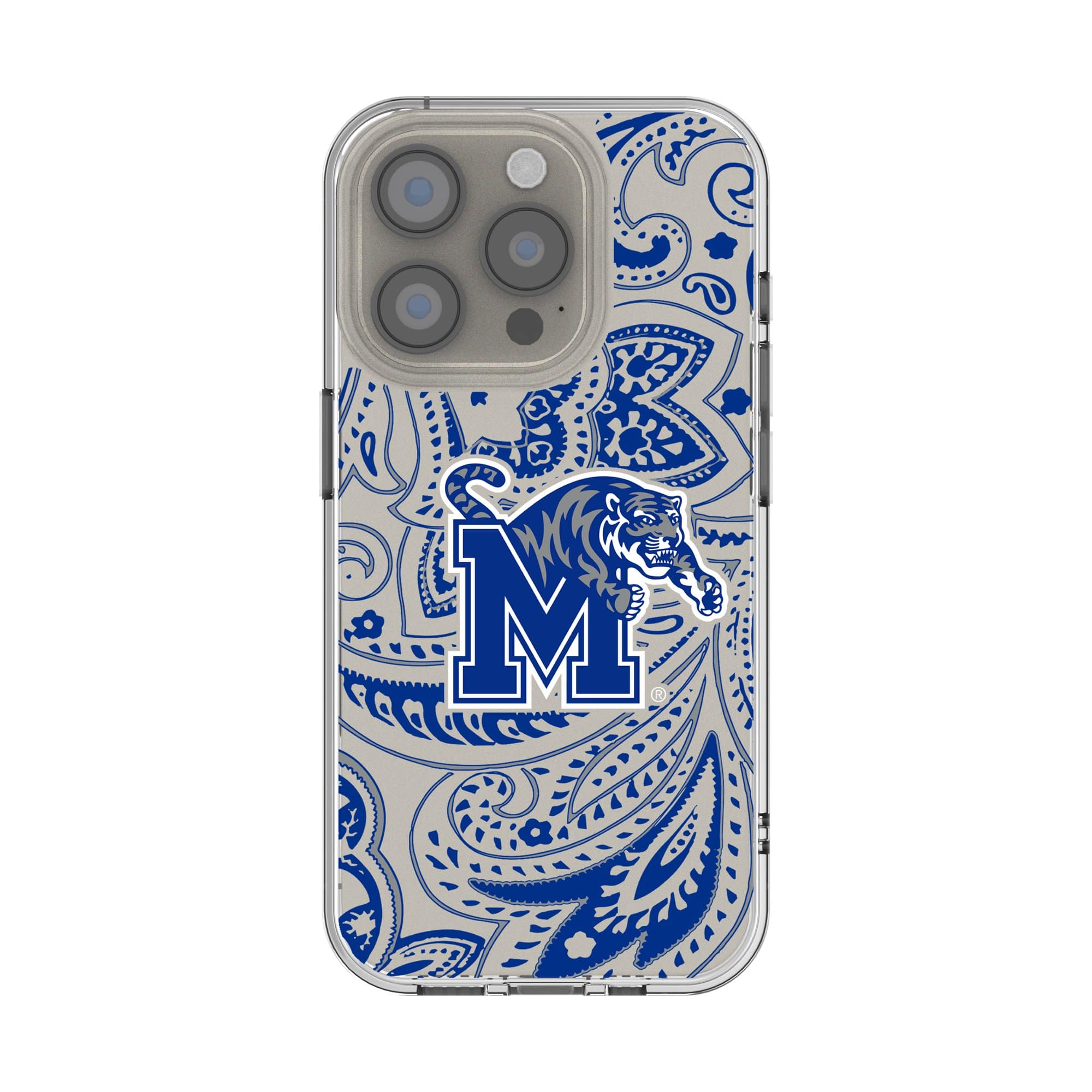 Keyscaper - NCAA - Memphis Tigers Paisley iPhone Clear Case - 14 Plus - Multicolor price history on PriceWatchPro
