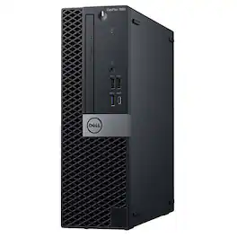 Dell - Refurbished Excellent - Optiplex 7060 SFF Desktop PC, Intel Core i7-8700 up to 4.6GHz, 16GB DDR4 RAM, 512GB NVMe SSD, WiFi, Win11Pro - Black